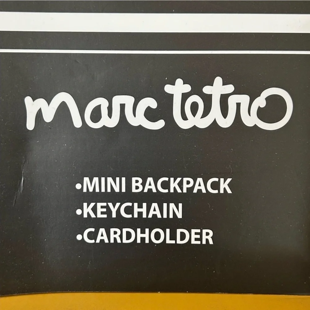 MARC TETRO 3 PIECE MINI BACKPACK GIFT SET